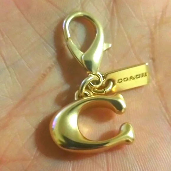 Coach C logo charm - Picture 3 of 3